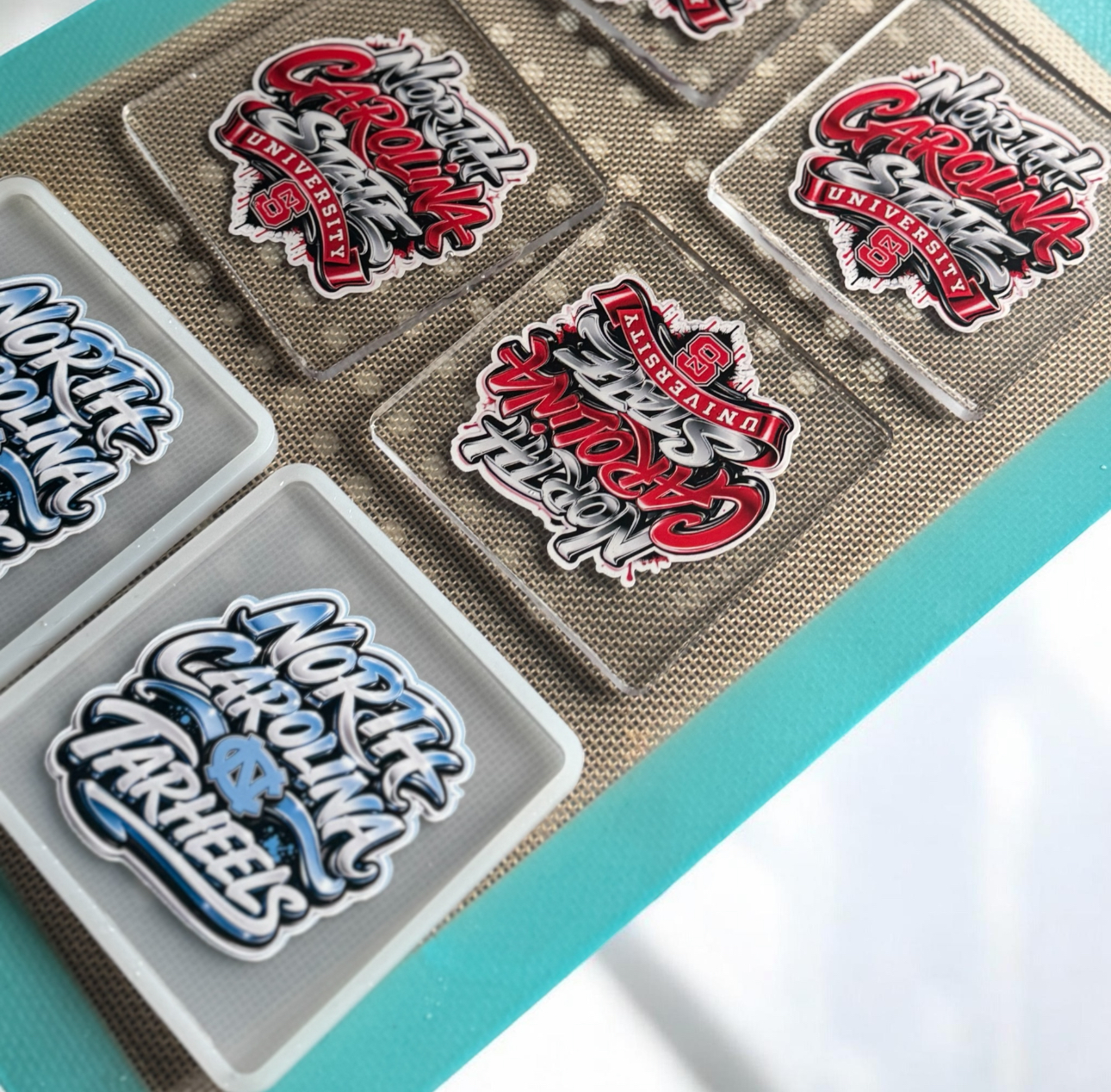 Custom Resin Coaster Set alternate 4