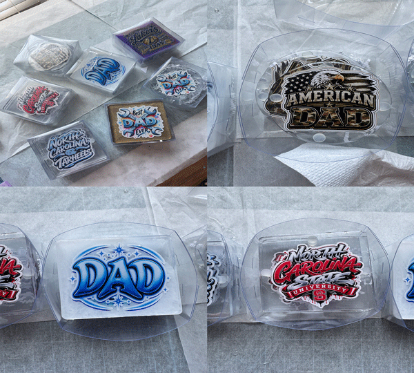 Custom Resin Coaster Set alternate 12