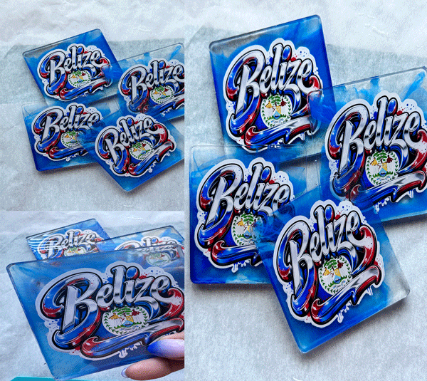 Custom Resin Coaster Set alternate 13