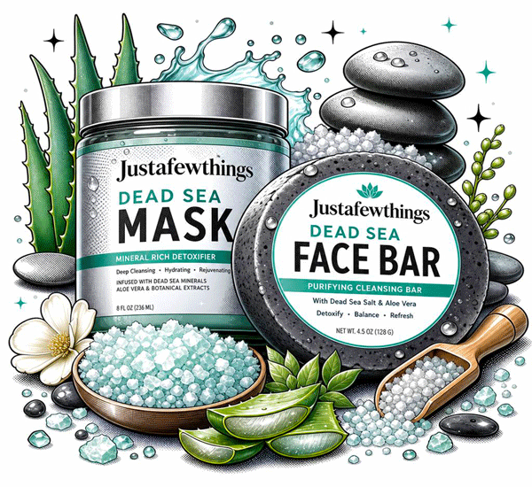 Dead sea mineral mask set