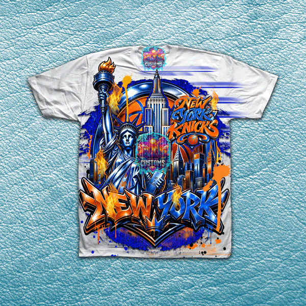 New York Knicks Skyline Tee