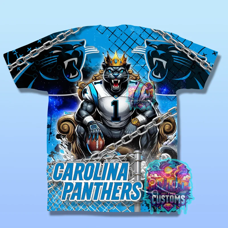 NC Panthers Full Front Tee product photo